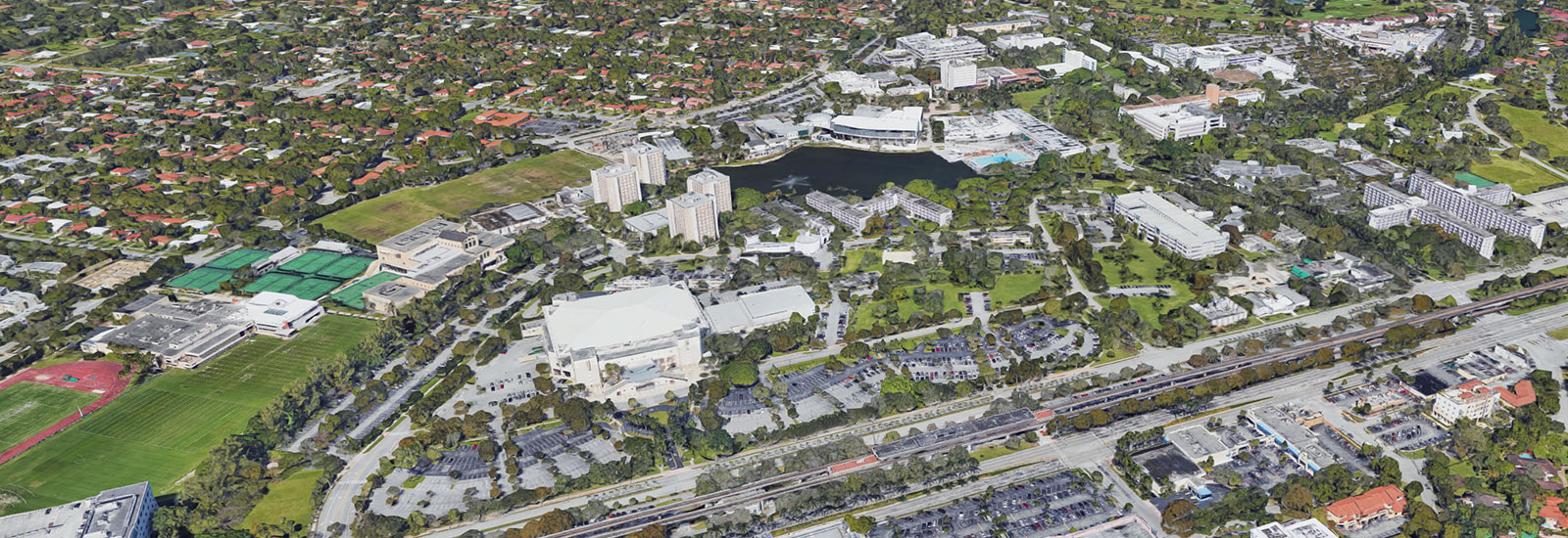 University of Miami Aerial Photo